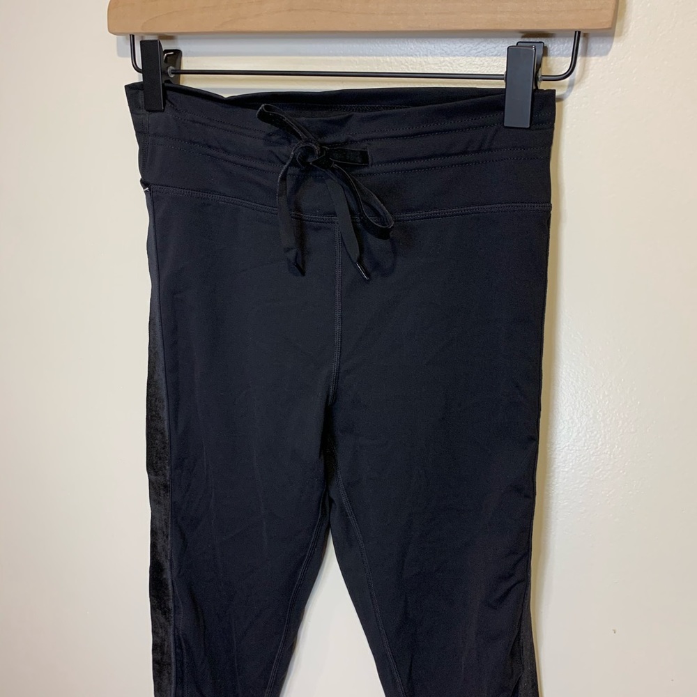 NEW! The Upside Velvet Stripe Yoga Leggings - Picture 4 of 9